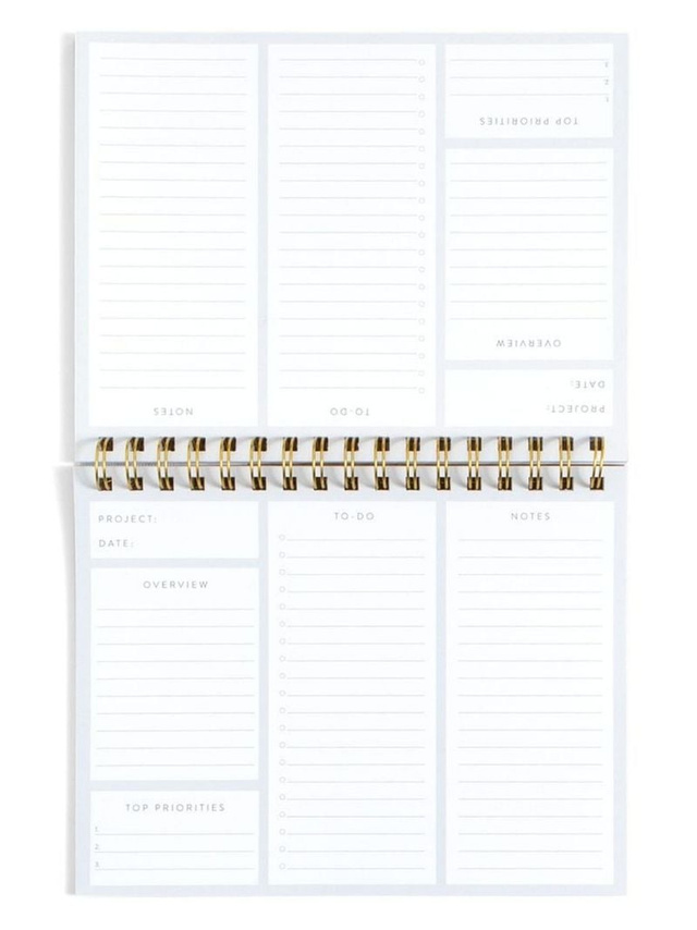 Undated Spiral Project Planner, 3 of 4