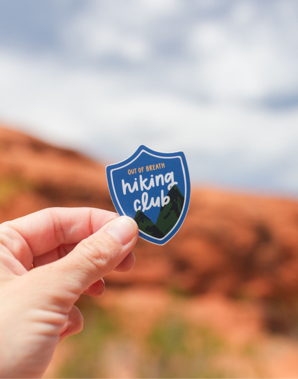 Hiking Club Decal Sticker, 1 of 5