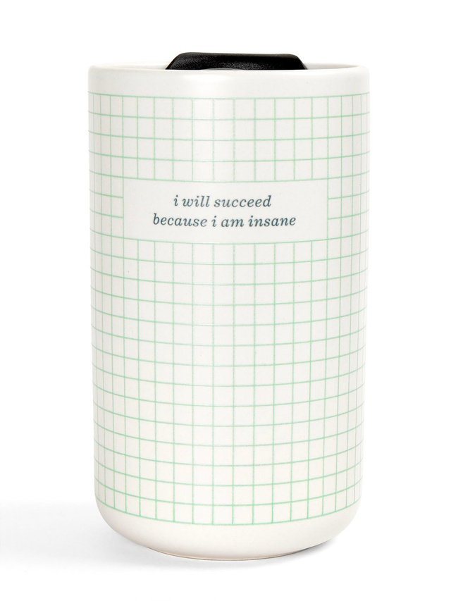 I Will Succeed Travel Ceramic Coffee Mug, 1 of 1