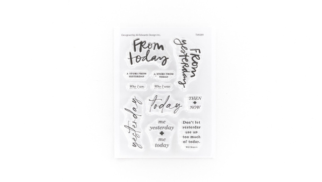 Stamp Set : 3×4 Yesterday & Today, 1 of 2