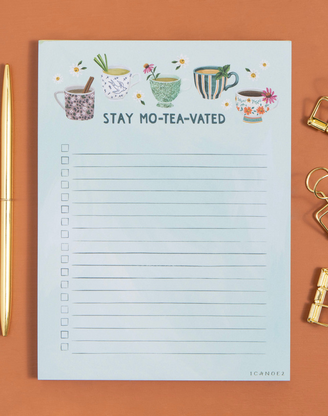 Mo-tea-vated Notepad, 2 of 2