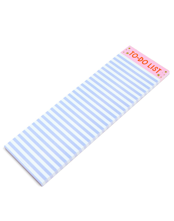Blue Stripe To Do List 4×12 Notepad, 2 of 2