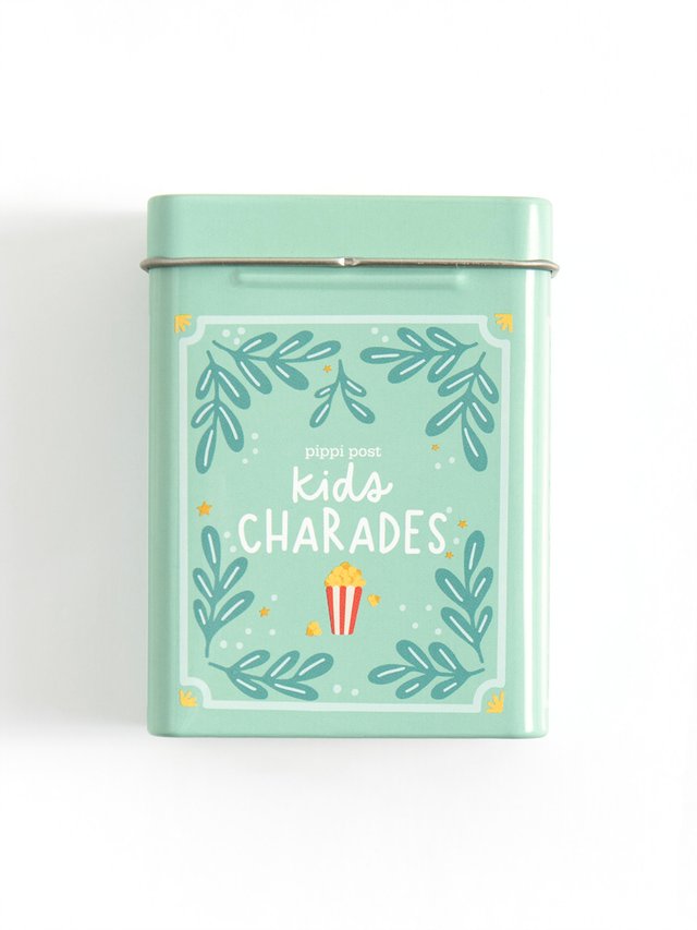Kids Charades Game - Deck of Cards + Storage Tin, 6 of 9