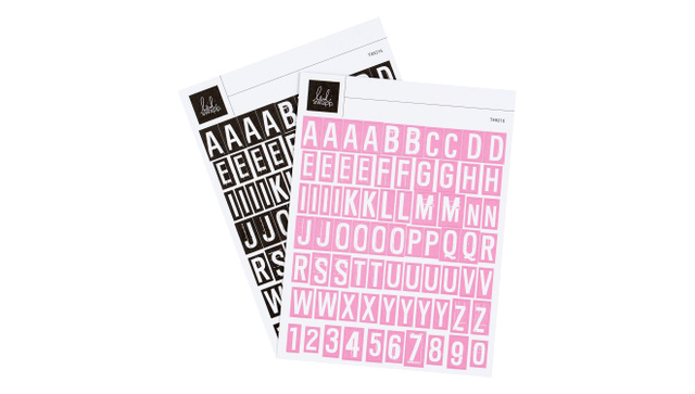 Hocus Pocus 6×8 Alphabet Stickers	, 1 of 2