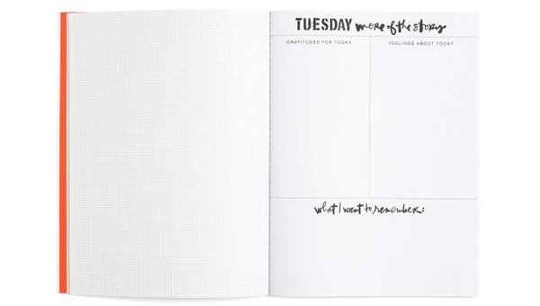 Week In The Life™ Color Blocked Notebook, 3 of 9
