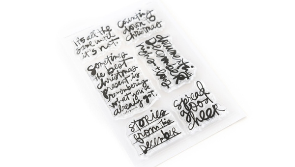 Spread Good Cheer 4×6 Stamp Set, 2 of 5