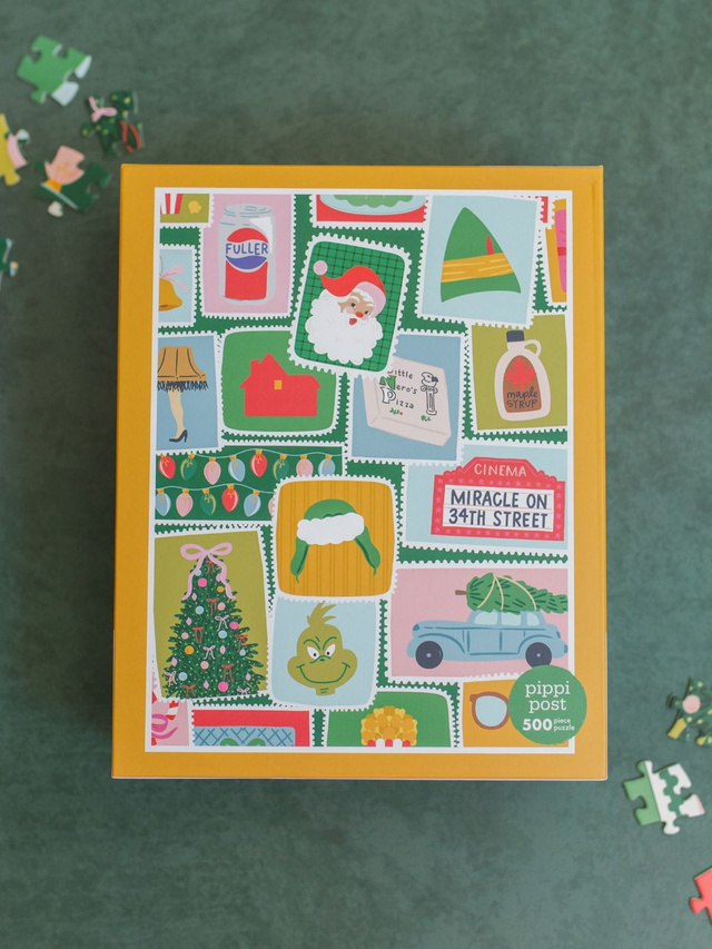 Christmas Movie Favorite Stamps - 500 Piece Jigsaw Puzzle, 3 of 8