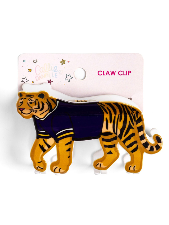 Baton Rouge Football Game Day Claw Hair Clip, 4 of 6