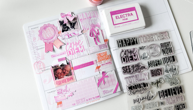 Stamp Set : 6×8 Carpe Diem, 3 of 7