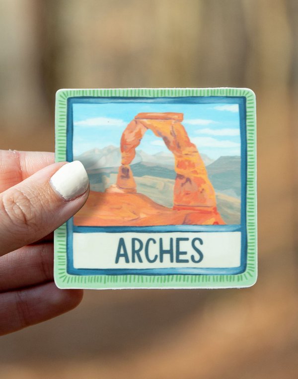 Arches Decal Sticker, 1 of 4