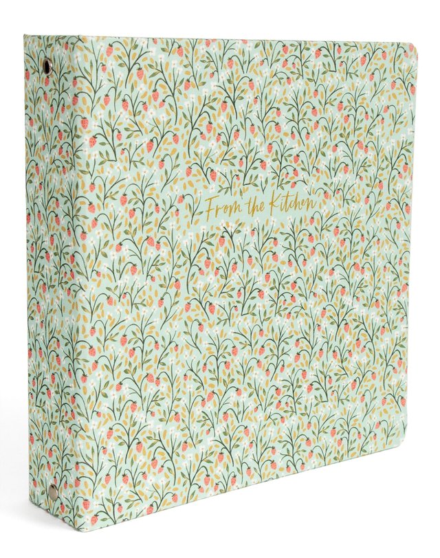 Strawberry Meadow Petite Recipe Binder, 7 of 7