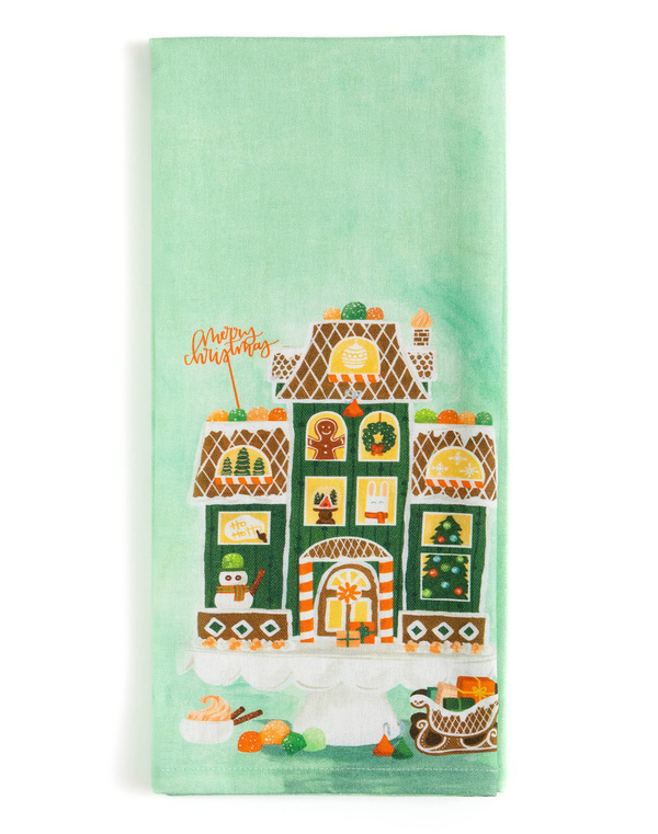 Gingerbread House Kitchen Towel, 2 of 2