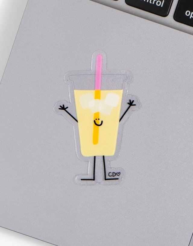 Lemonade Clear Decal Sticker, 2 of 2