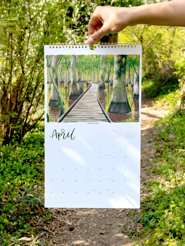2027 National Parks Hanging Wall Calendar, 5 of 7