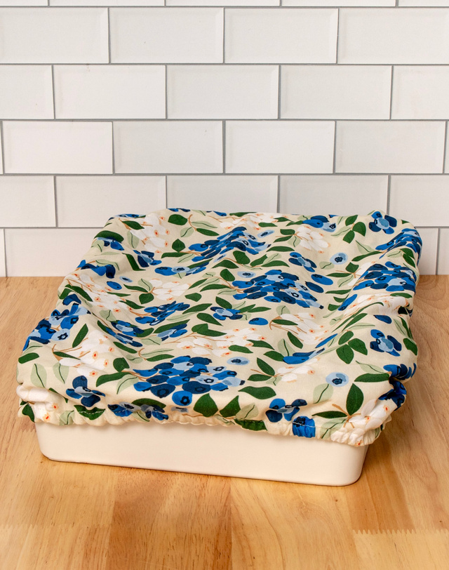 Blueberry Field Dish Cover, 1 of 3