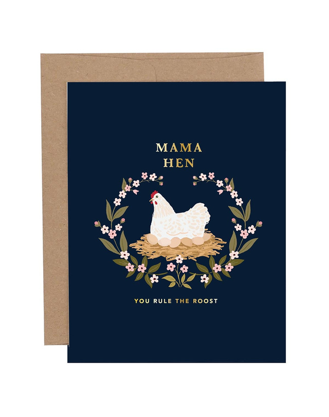 Mama Hen Mother's Day Greeting Card, 2 of 4