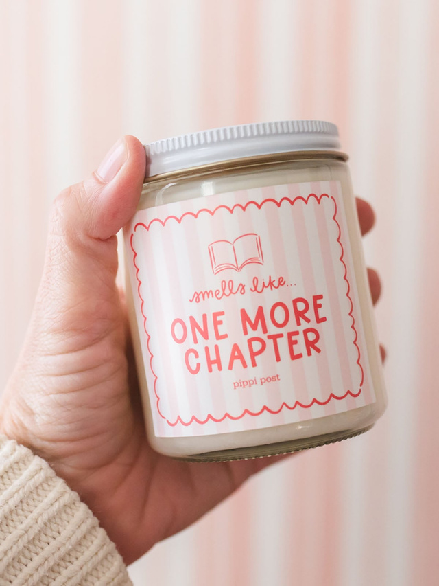 One More Chapter Scented Soy Hand-Poured Candle, 3 of 6