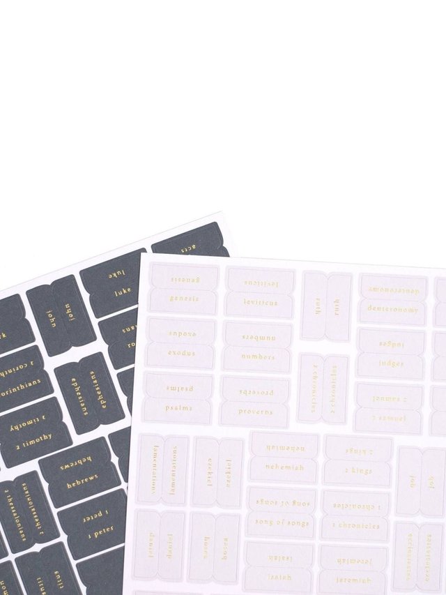 Navy & Grey Bible Tabs, 5 of 10