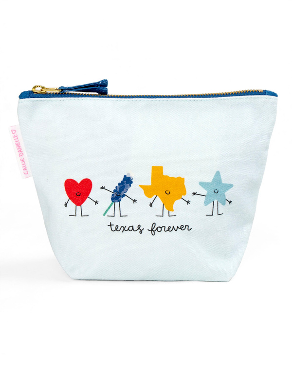 Texas Forever Canvas Pouch, 1 of 1