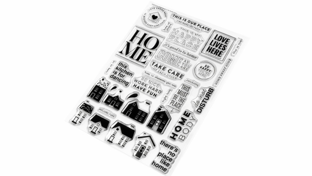 Stamp Set : 6×8 Home Is My Happy Place, 2 of 9