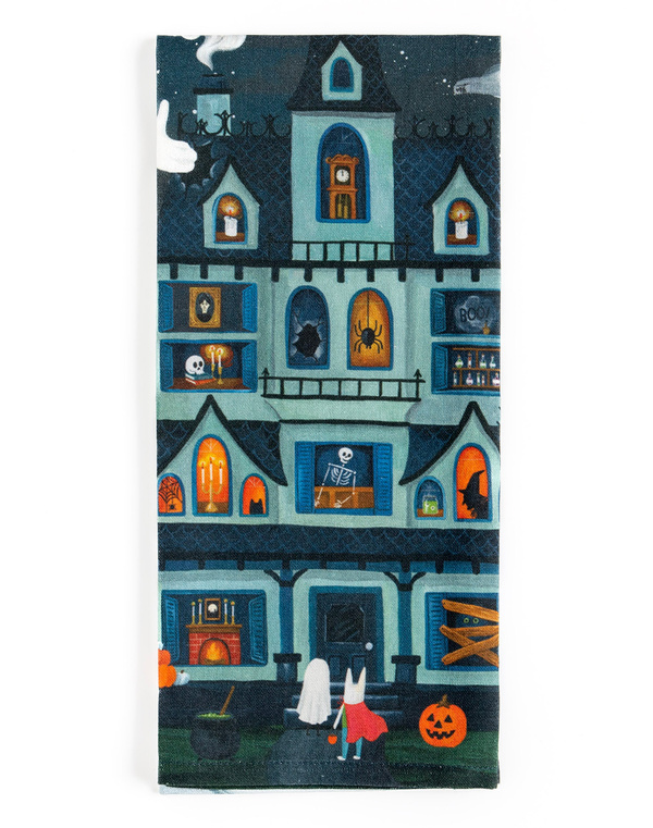 Haunted House Kitchen Towel, 2 of 3
