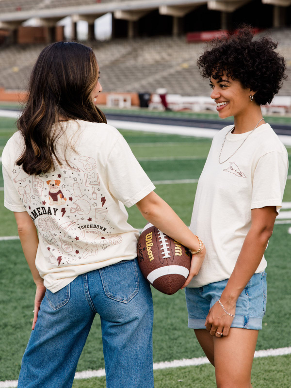 Starkville Football Game Day Tee - Ivory, 3 of 5
