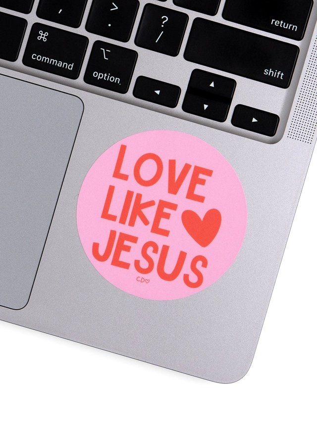 Love Like Jesus Decal Sticker, 2 of 4