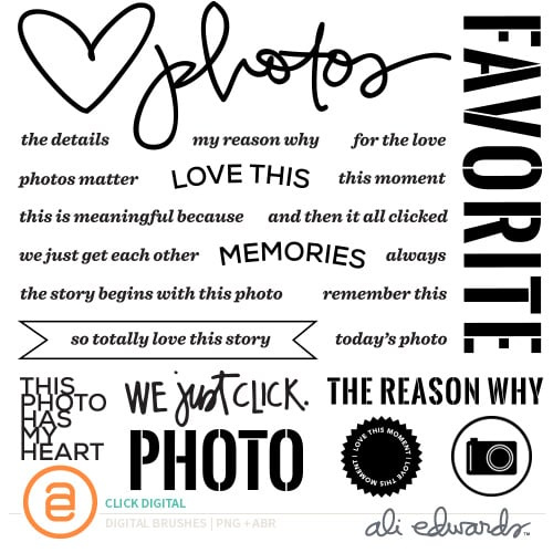 Click Digital Story Stamp™, 1 of 6