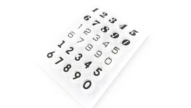 Stamp Set : 3×4 Week In The Life Number, 2 of 2