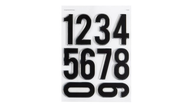 Stamp Set : 6×8 Storytellers Numbers, 1 of 6