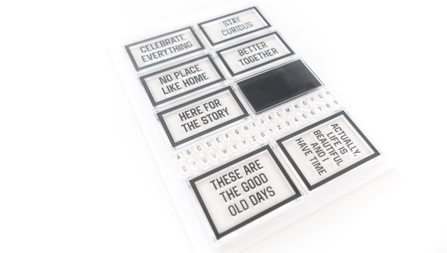 Stamps Are Fun 6×8 Stamp Set - October 2025, 2 of 2