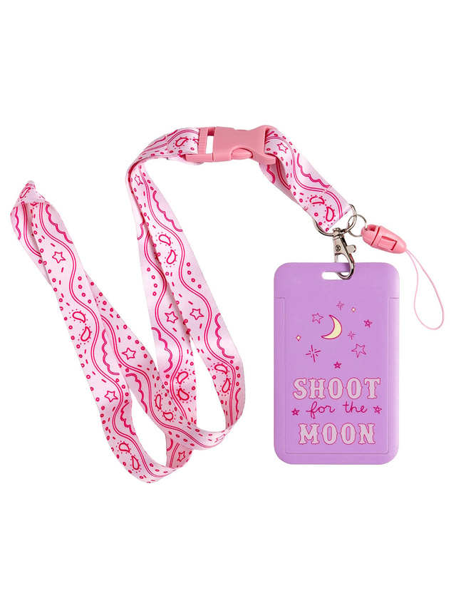 Shoot For the Moon Teacher Lanyard, 1 of 2