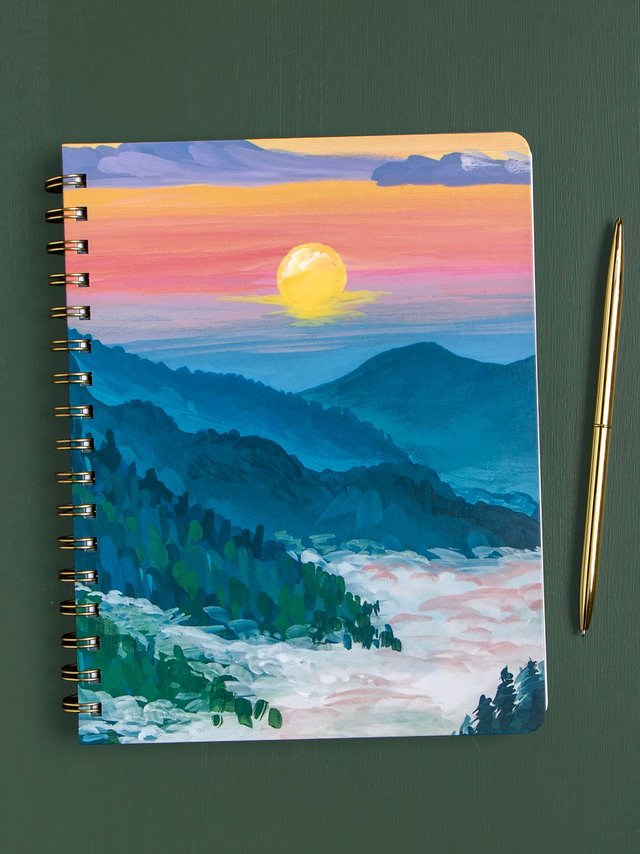 Smoky Mountains National Park Landscape Spiral Notebook, 1 of 3