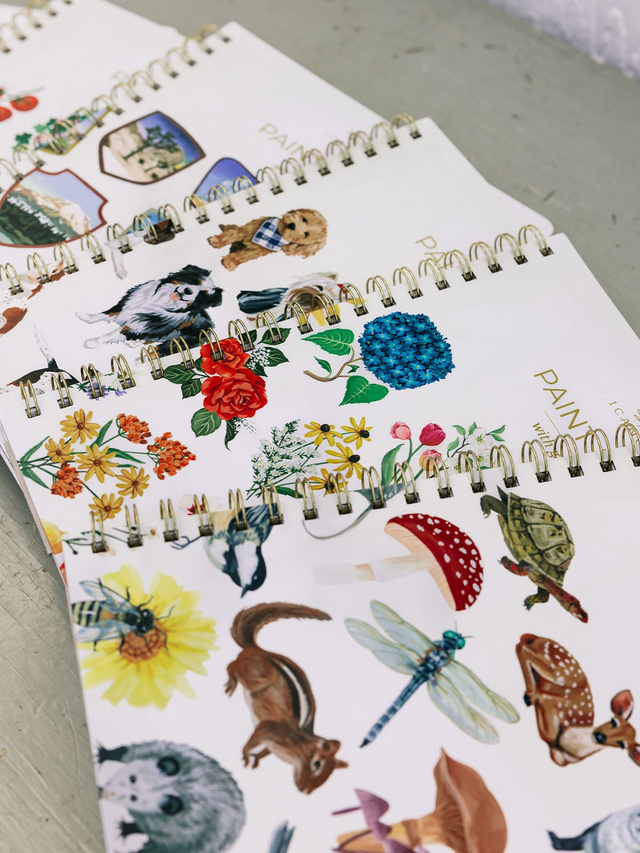 Houseplants Learn-To-Paint Gouache Paint Book, 9 of 9