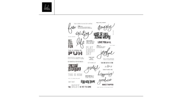 Digital Always Grateful 6×8 Stamp Set , 1 of 1