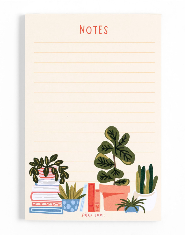 Plants & Books Notepad, 2 of 2