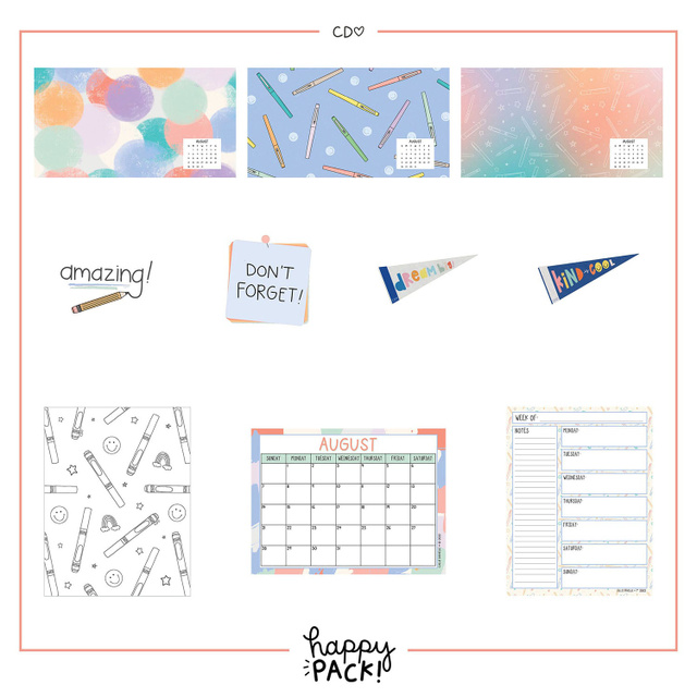August 2022 Happy Pack, 1 of 2