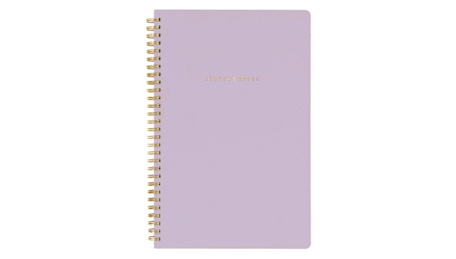 Notebook - Lilac with Maps, 1 of 8