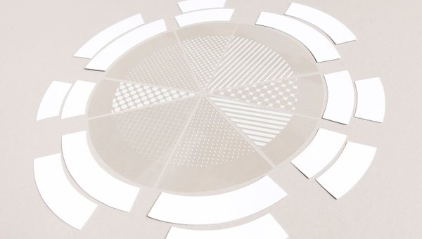 Plastic Pie Chart, 2 of 3