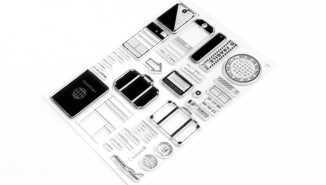 Stamp Set : 6×8 Travel Plans, 2 of 2
