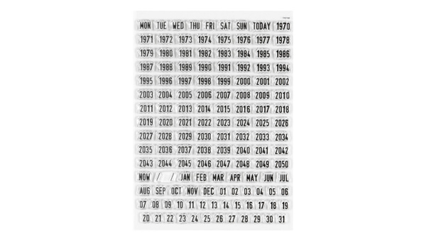 Year By Year 6×8 Stamp Set , 1 of 2