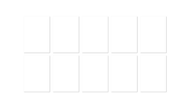 5×7 Cardstock Sticker Paper - White, 1 of 2