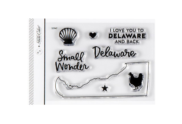 Stamp Set : 3×4 I Love Delaware by Hello Forever, 1 of 1