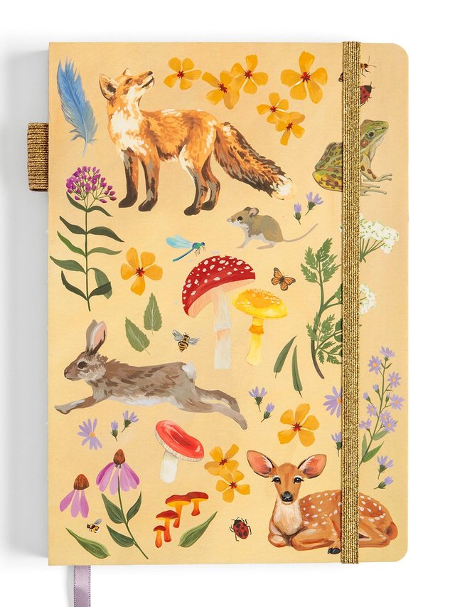 Flora & Fauna Lay Flat Lined Journal, 2 of 3
