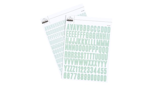 Color Collective 5×7 Cardstock Alphabet Sticker - Minty, 1 of 1