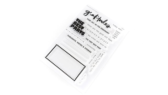 Stamp Set : 4×6 The Best Parts, 2 of 2