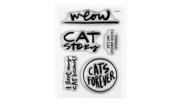 Cat 3×4 Stamp Set, 1 of 2