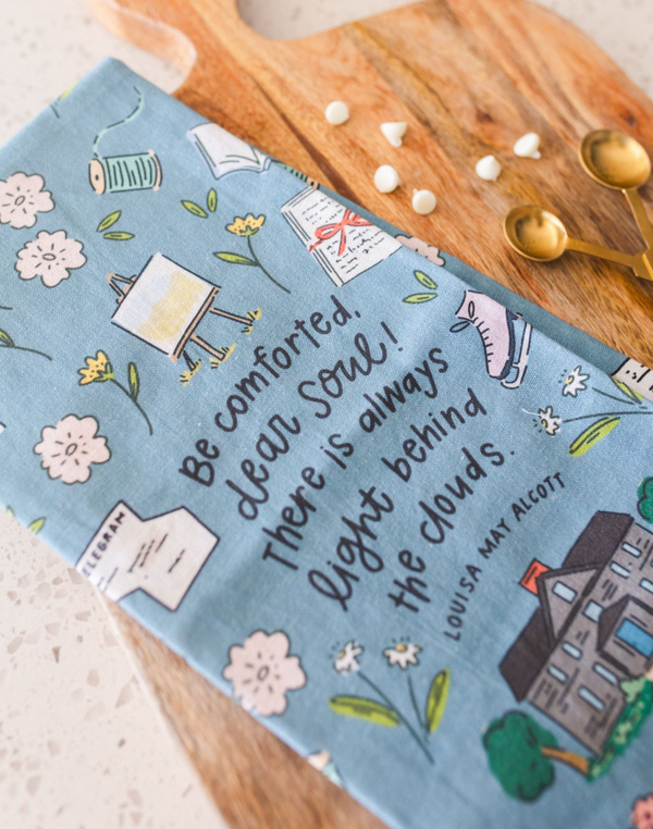 Be Comforted Little Women Tea Towel, 2 of 4