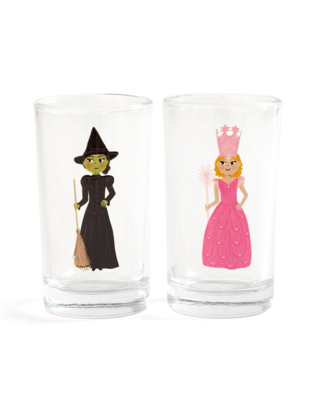 Wicked Witches Mini Juice Glass Set of 2, 1 of 1