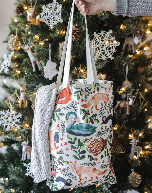 Woodland Animals Tote, 2 of 3